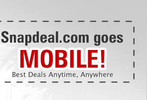 Snapdeal.com goes
Mobile