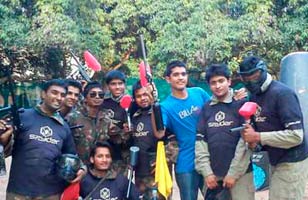 Rs.199 to enjoy a game of paintball worth Rs. 350 