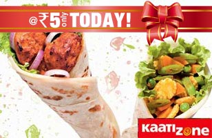 Rs. 100 to enjoy food worth Rs. 200 at Kaatizone