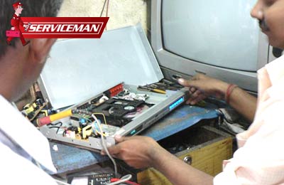 Rs. 59 for repair work worth Rs. 300 at Serviceman