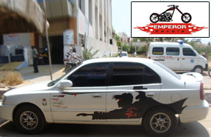 Rs. 795 for car or bike graphic design work worth Rs. 1800 at Emperor Decals