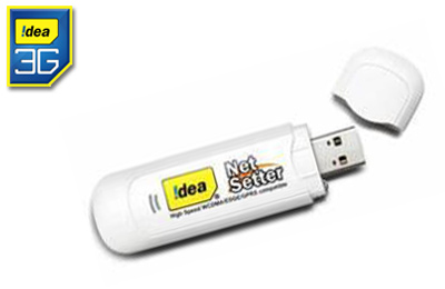Rs 999 for 3G Idea Data Card + 2GB data usage (valid for up to 30 days), worth Rs 1717