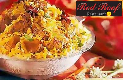 Rs 99 to relish Chicken Biryani & Soup worth Rs 270 at Red Roof Restaurant