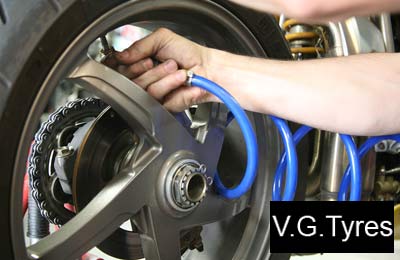 Rs. 99 for nitrogen filling + wheel balancing & alignment + tyre change all worth Rs. 500 