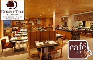 Cafe on 3 at DoubleTree by Hilton New Delhi-Noida-Mayur Vihar