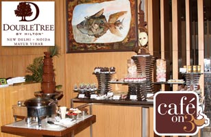 Cafe on 3 at DoubleTree by Hilton New Delhi-Noida-Mayur Vihar