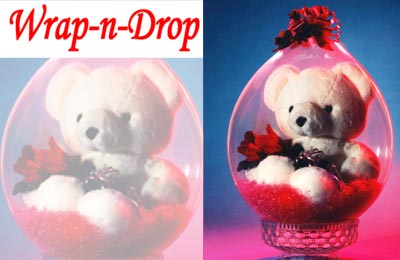 Rs. 525 for a lovely Teddy-In-A-Balloon worth Rs. 1100 from Wrap-n-Drop