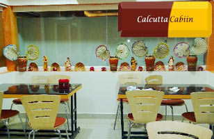 Rs. 35 for a Buy-1-Get-1 offer on any thali from the given menu at Calcutta Cabin