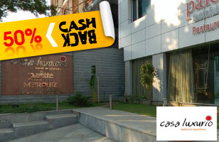 Rs. 215 for lunch and dinner buffet worth Rs. 350 at Casa Luxurio - The Palette