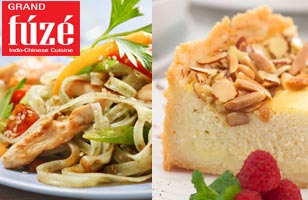 Rs. 59 gets you flat 50% off on a-la-carte for two people at Grand Fuze - Indo-Chinese Cuisine
