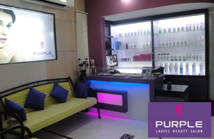 Rs. 275 for facial, haircut, D-tan pack worth Rs. 1320 at Purple Ladies Beauty Salon
