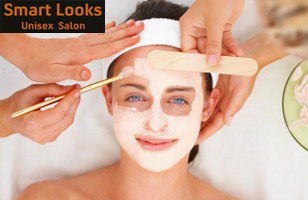 Rs. 375 for facial, haircut, head massage, bleach and more worth Rs. 2270 at Smart Look 