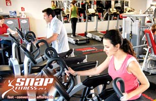 Rs. 149 for 10 cardio and gym sessions worth Rs. 3000 at Snap Fitness Gym