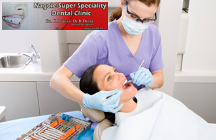 Rs. 119 to avail dental services worth Rs. 650 at Nagole Super Speciality Dental Clinic