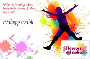 Rs. 399 to avail free home delivery of an exciting Holi package worth Rs. 1500