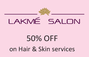 Rs.1249 for hair and beauty services worth Rs.2500 at Lakme Salon & Studios