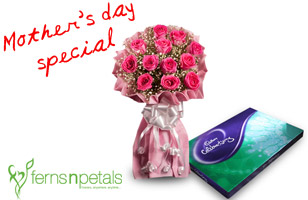 Rs. 819 for exclusive Mother's day offer worth Rs. 1349 by Ferns N Petals