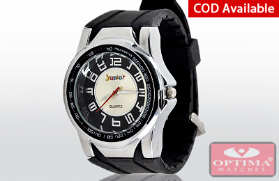 Optima round dial junior watch 