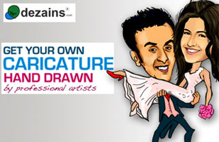 Rs. 799 for caricature magnet, photo-frame, digital copy and more worth Rs. 1547