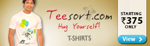 Teesort T-shirts - Starting Rs. 375