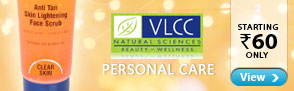 VLCC Personal Care - Starting Rs. 60