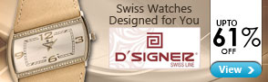 Upto 61% off D'signer Watches