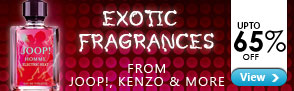 Exotic Fragrances from Joop!, Kenzo & more