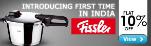 Introducing, First Time In India! ? Fissler Cookwear ? Flat 10% off