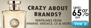 Upto 65% off Perfumes