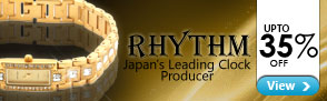 Upto 35% off Rhythm Watches