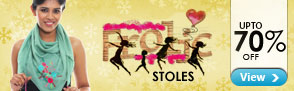 Frolic Scarves starting upto70% off