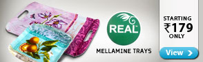 Stylish Serving Trays from Real ? Starting Rs.179