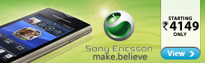 Sony Ericsson Mobiles ? Starting Rs.3499