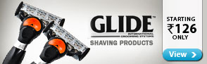 Glide Shaving Products starting Rs.126 only