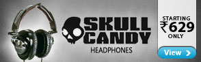 Skull Candy Headphones starting Rs.629 only