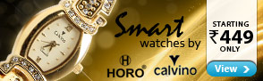 Smart watches from Horo and Calvino starting Rs.449