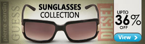 Upto 36% off Sunglasses from Guess, Diesel & Pierre Cardin