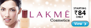 lakme Cosmetics starting Rs.84 only.