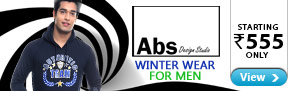 Abstract by Design Studio ? Men?s Winter Wear? Starting Rs.555