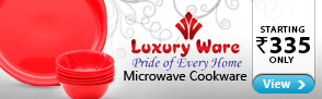 Luxury Ware Microwave Cookware ? Starting at Rs.335
