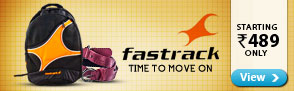 Fastrack Bags, Belts & Accessories - Starting at Rs.489