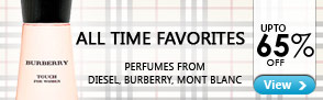 Perfumes from Burberry & more - Upto 65% off