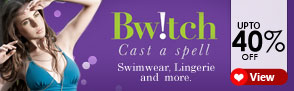 Upto 40% off on Bwitch Swimwear, lingerie and more