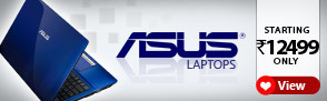 Asus Laptops starting Rs 12499 only