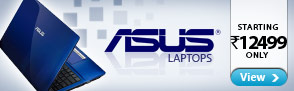 Asus Laptops - Starting Rs.12,499
