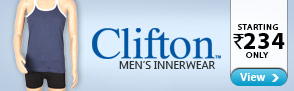 Clifton Men's Innerwear - Starting Rs. 234