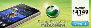 Sony ericsson mobiles starting Rs.4149 only!!!