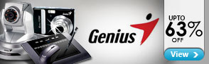 Upto 63% off Genius Accessories