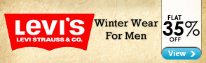 Flat 35% off on Levi?s winter for men