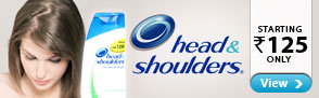 Head & Shoulders- Starting Rs 125